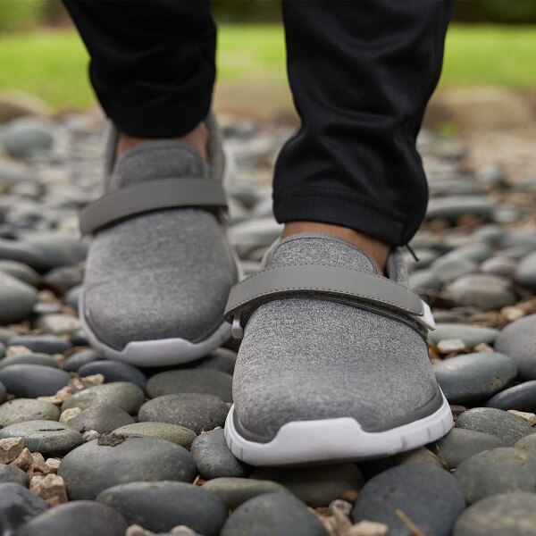 No. 11 Sport Trainer in Grey Orange